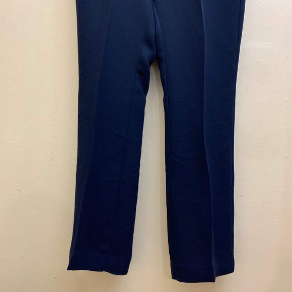 Cabi Curvy Trouser Blue Straight Leg  Size 8 - Picture 6 of 8